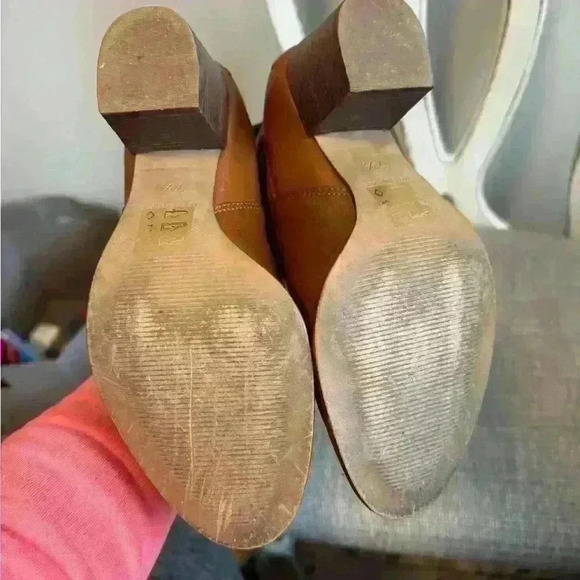 Madewell The Regan Leather Ankle Boot Size 7.5 - Picture 4 of 5